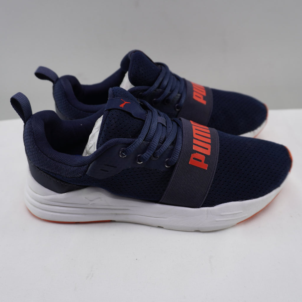 Zapatillas Puma para Mujer Usadas en Muy Buen Estado - Azul Marino, Talla 38