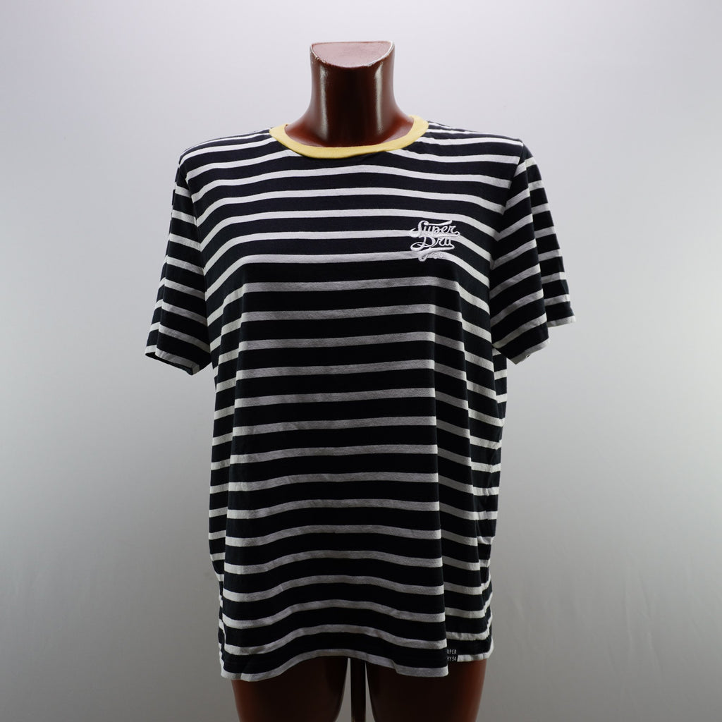 Camiseta de Manga Corta Superdry para Mujer Usada - Blanca, XL