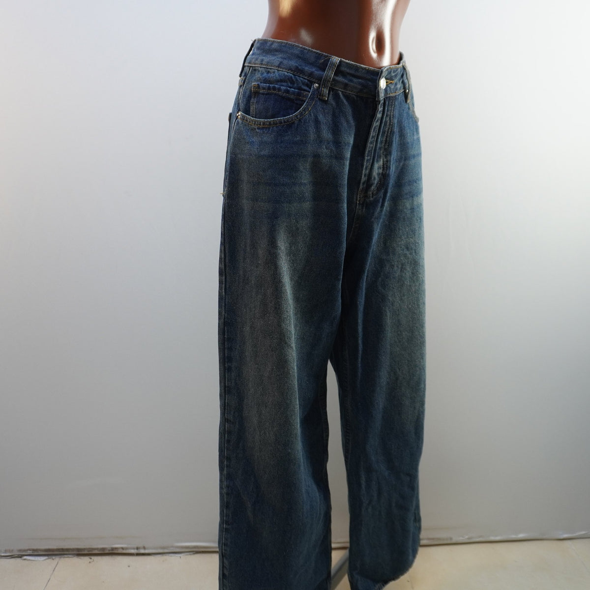 Vaqueros Jemierr para Mujer Usados - Azul, Pequeño (S)