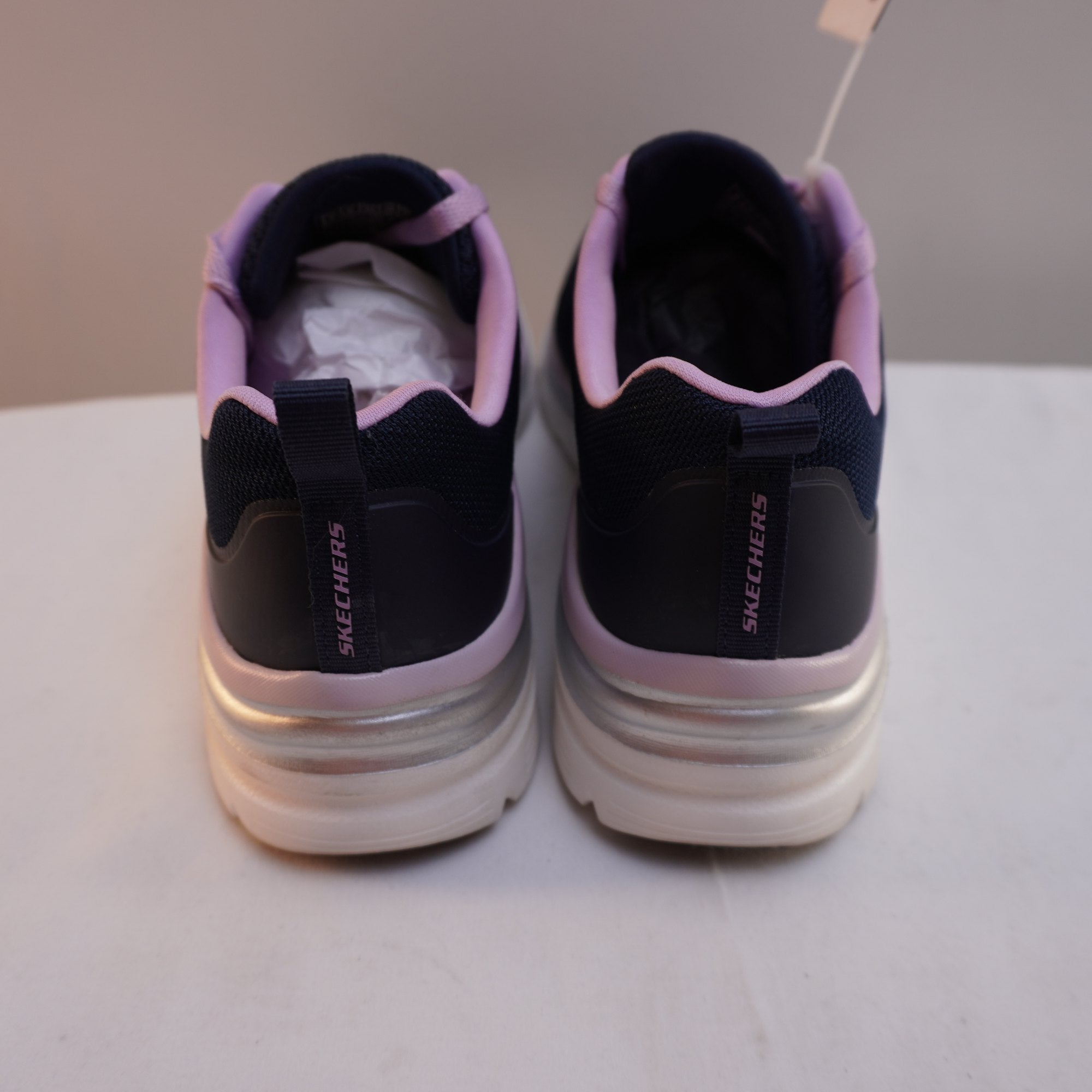 Zapatillas Skechers para Mujer Usadas - Azul Marino, Talla 39