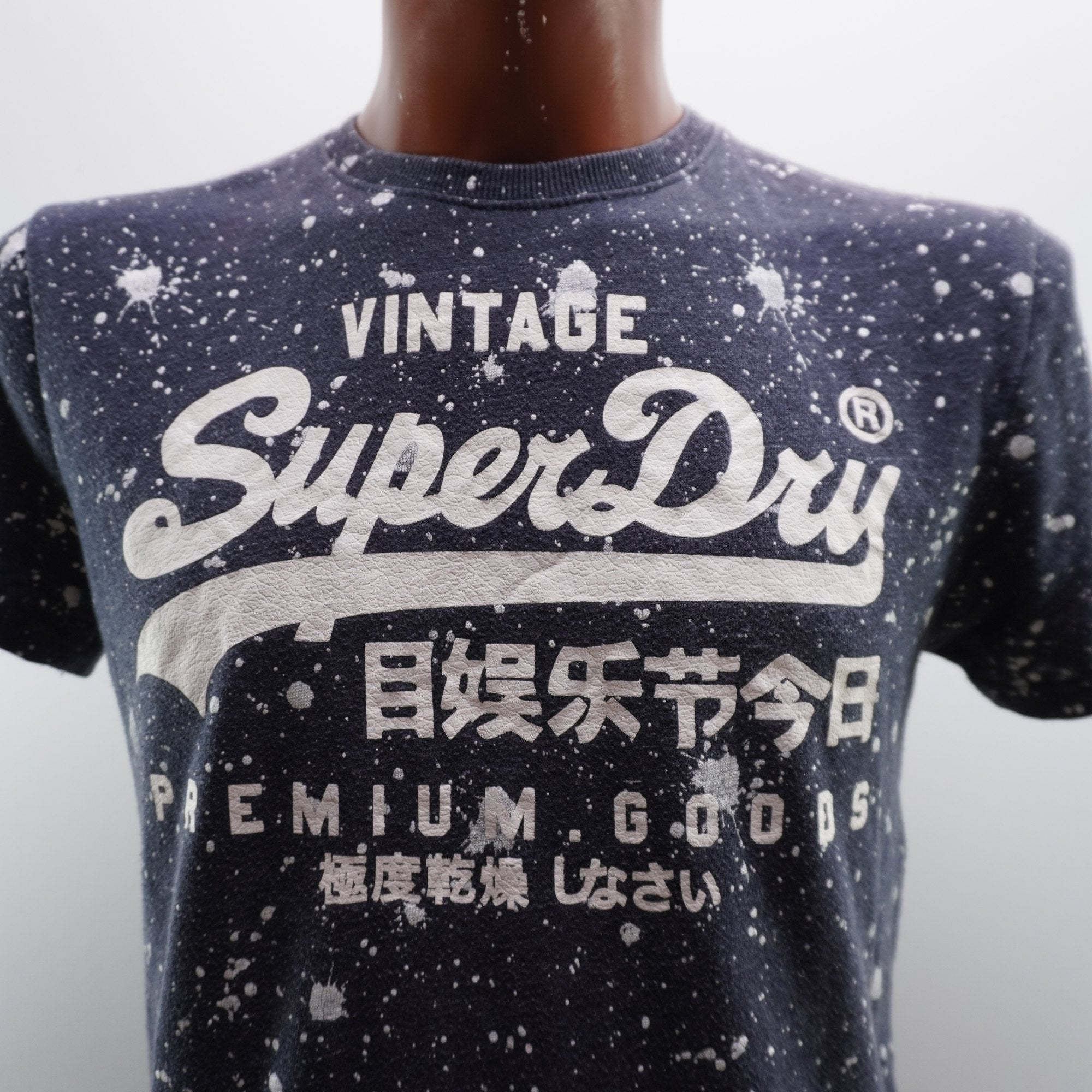 Camiseta Superdry para Hombre Usada - Azul Marino, M