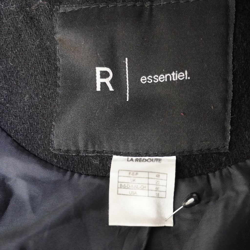 Sobretodo R essentiel para Mujer Usado - Negro, XXXL