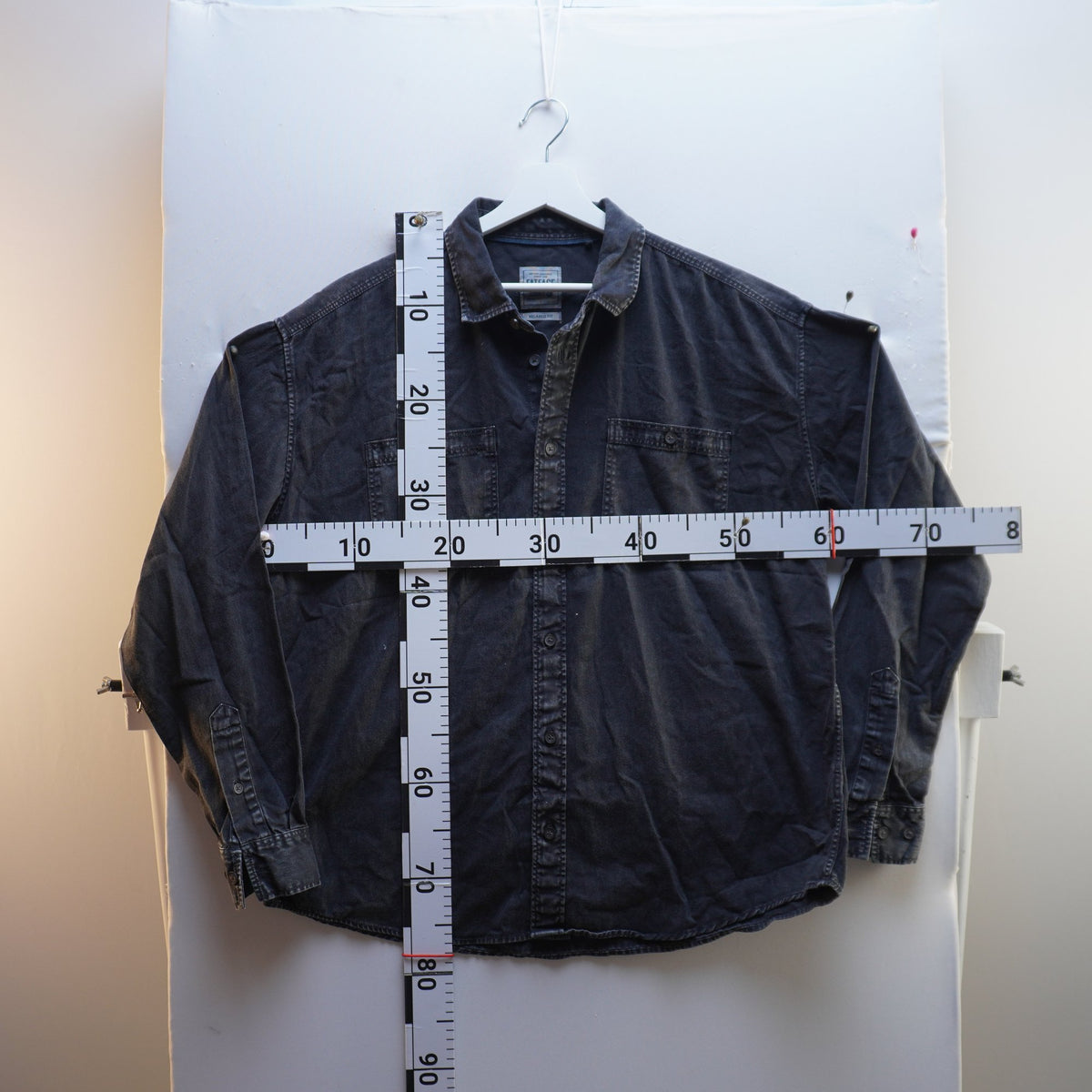 Camisa Henley Fat Face para Hombre Usada - Negra, L