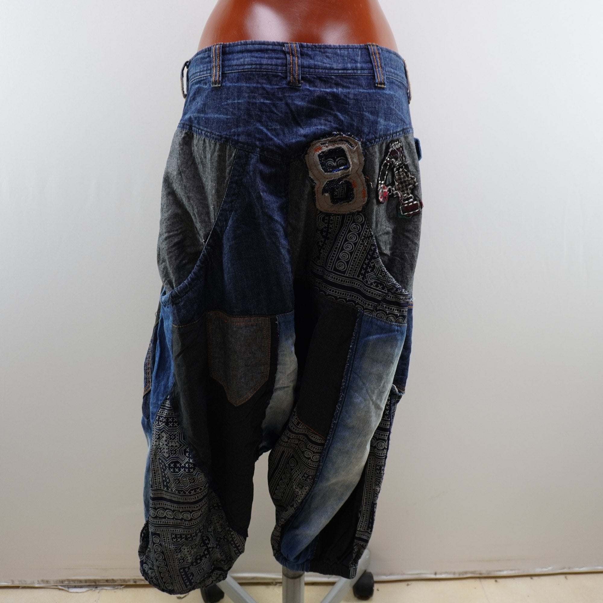 Pantalones Cortos Desigual para Mujer Usados - Azul Marino, M