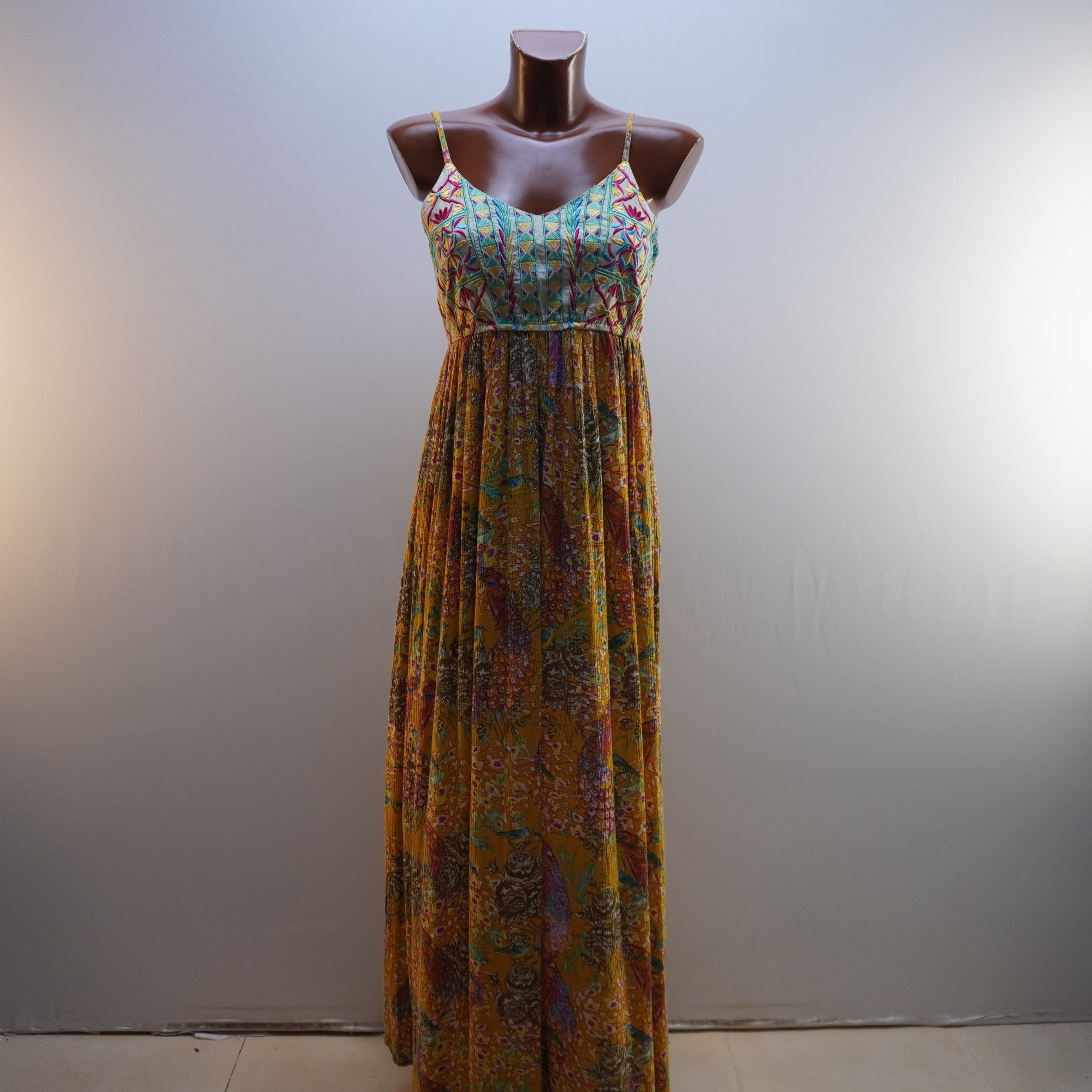 Vestido Raga para Mujer Usado - Multicolor, Pequeño (S)