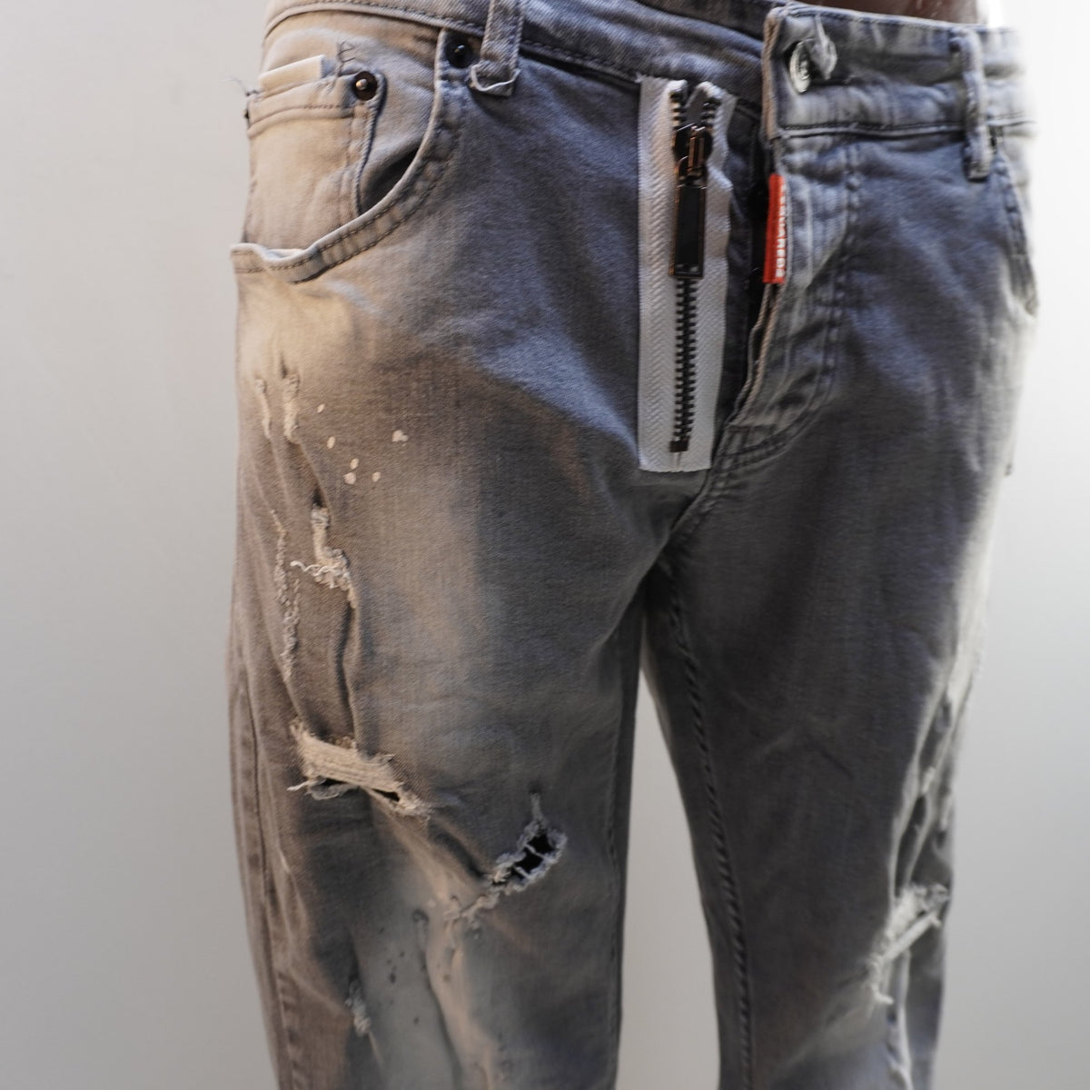 Vaqueros Dsquared2 para Hombre Usados - Gris, L