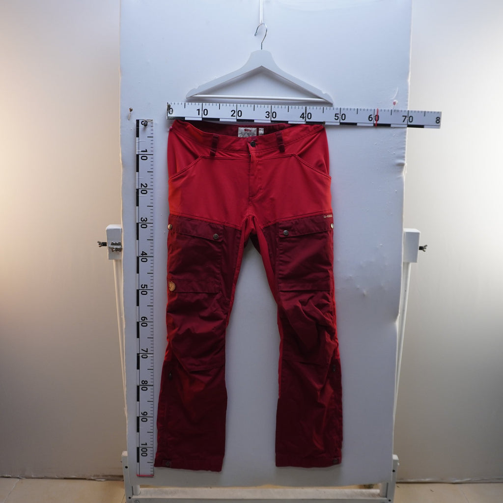 Pantalones tipo Cargo Fjallraven para Mujer Usados - Rojos, L