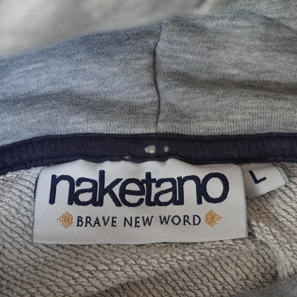 Sudadera con Capucha Naketano para Mujer Usada - Gris, L