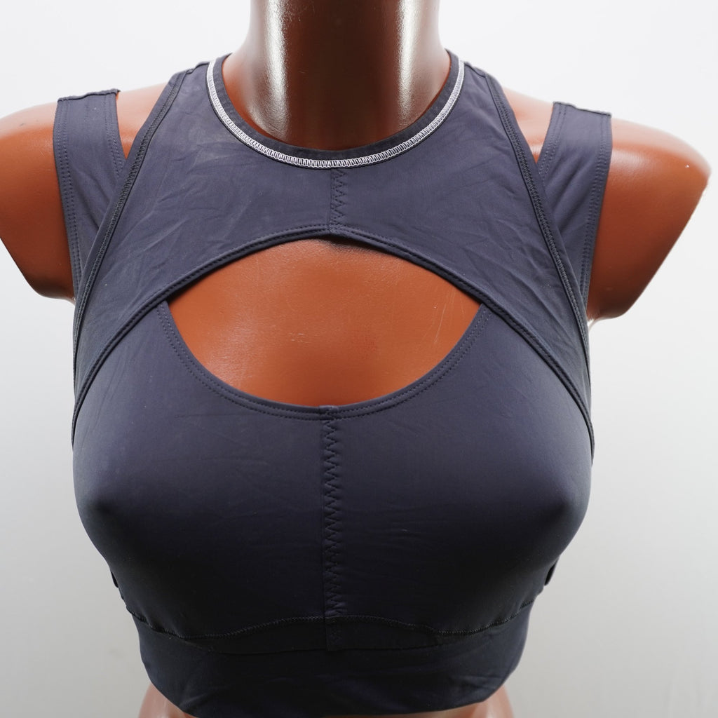 Top Corto Deportivo Adidas para Mujer Usado - Negro, L
