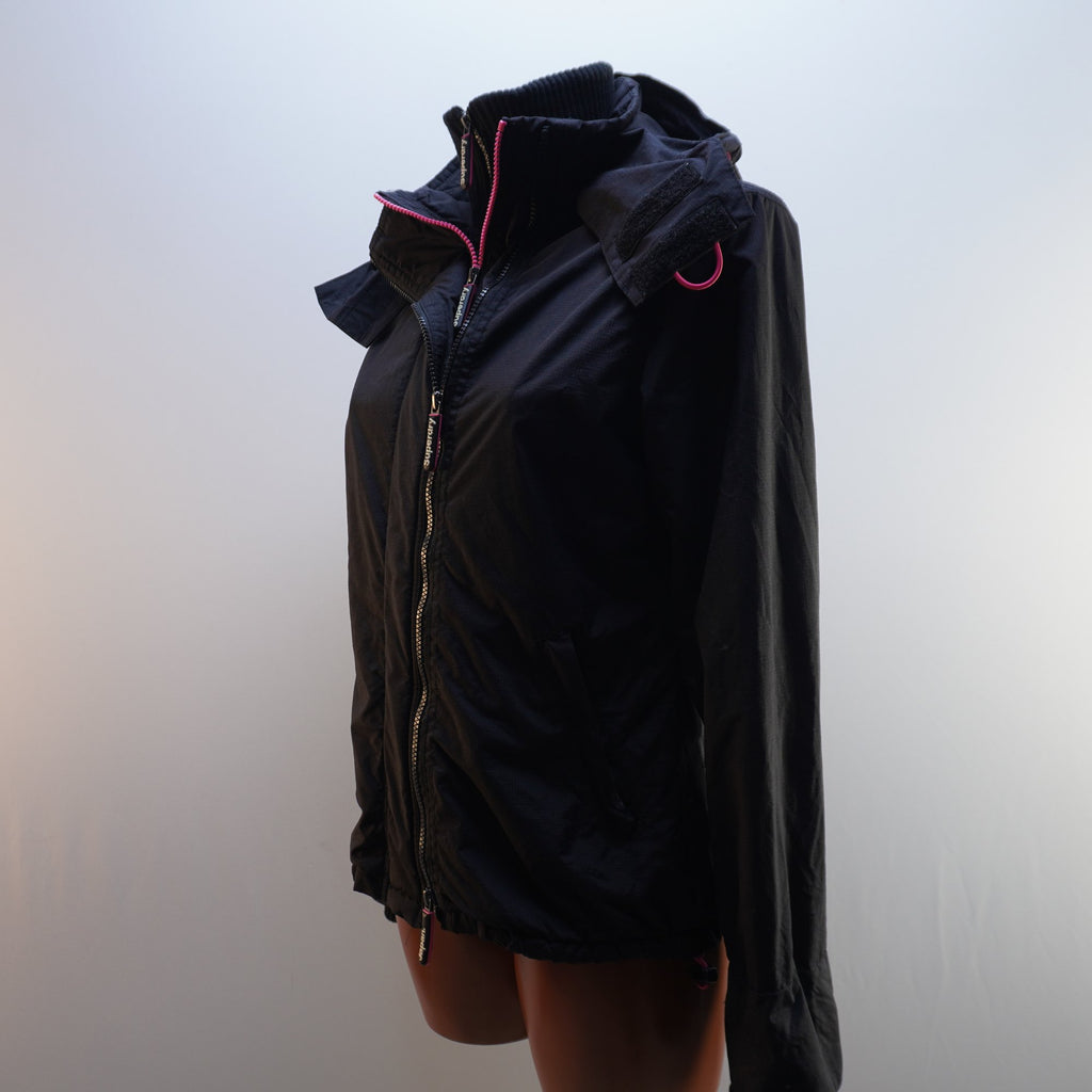 Parka Superdry para Mujer Usada - Negra, M