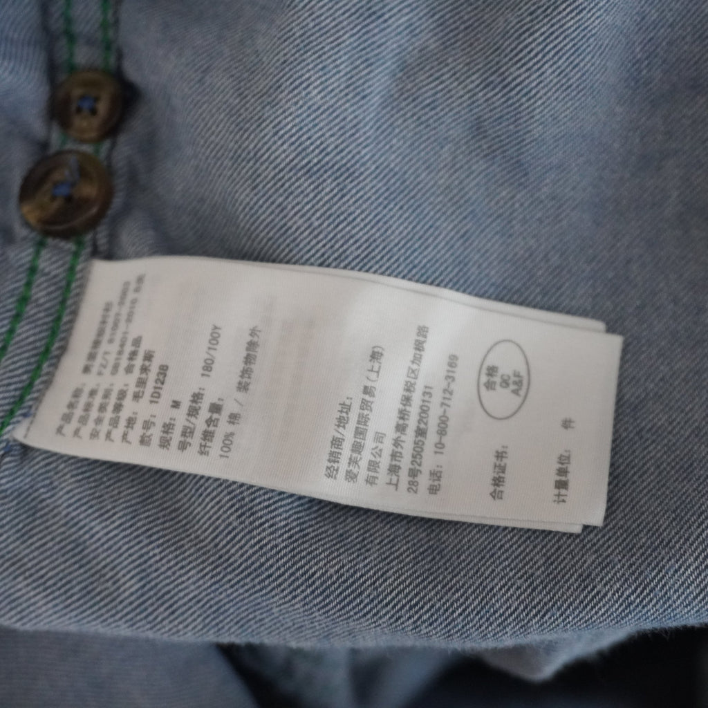 Camisa Abercrombie & Fitch para Hombre Usada - Verde a Cuadros, Largo