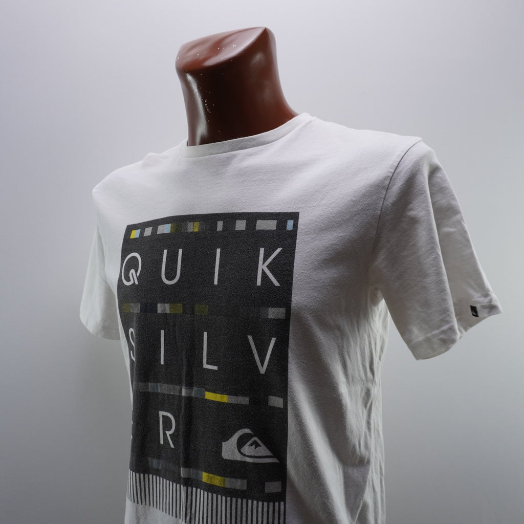 Camiseta Quiksilver para Hombre Usada - Blanca, M