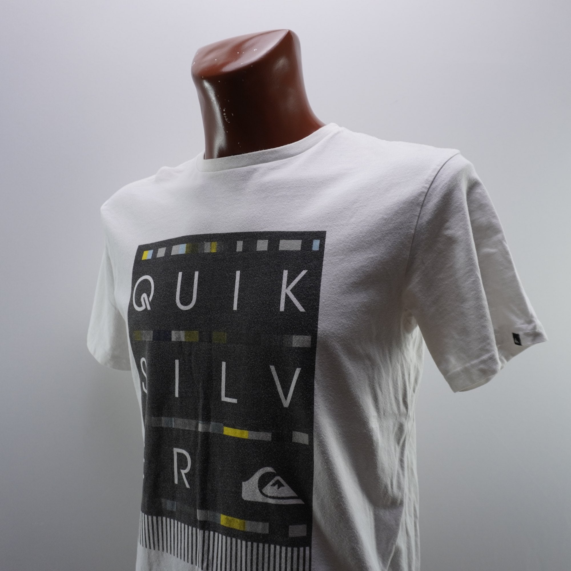 Camiseta Quiksilver para Hombre Usada - Blanca, M