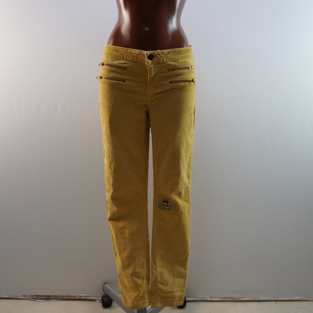 Vaqueros Guess para Mujer Usados - Mostaza, Talla 29