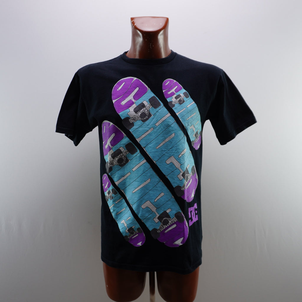 Camiseta de Manga Corta DC Shoes para Hombre Usada - Negra, M