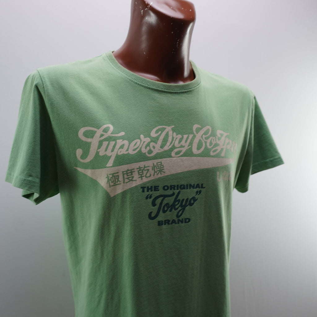 Camiseta Superdry para Hombre Usada - Verde, XL