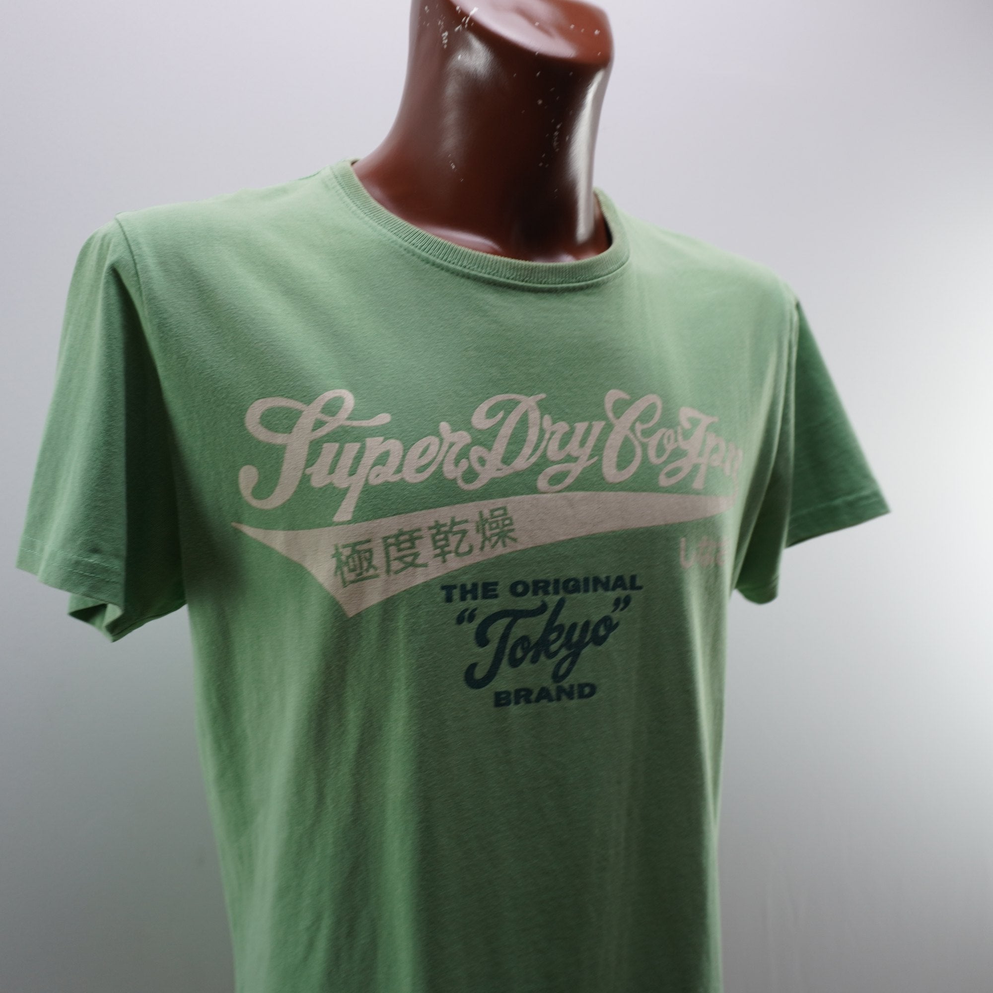 Camiseta Superdry para Hombre Usada - Verde, XL