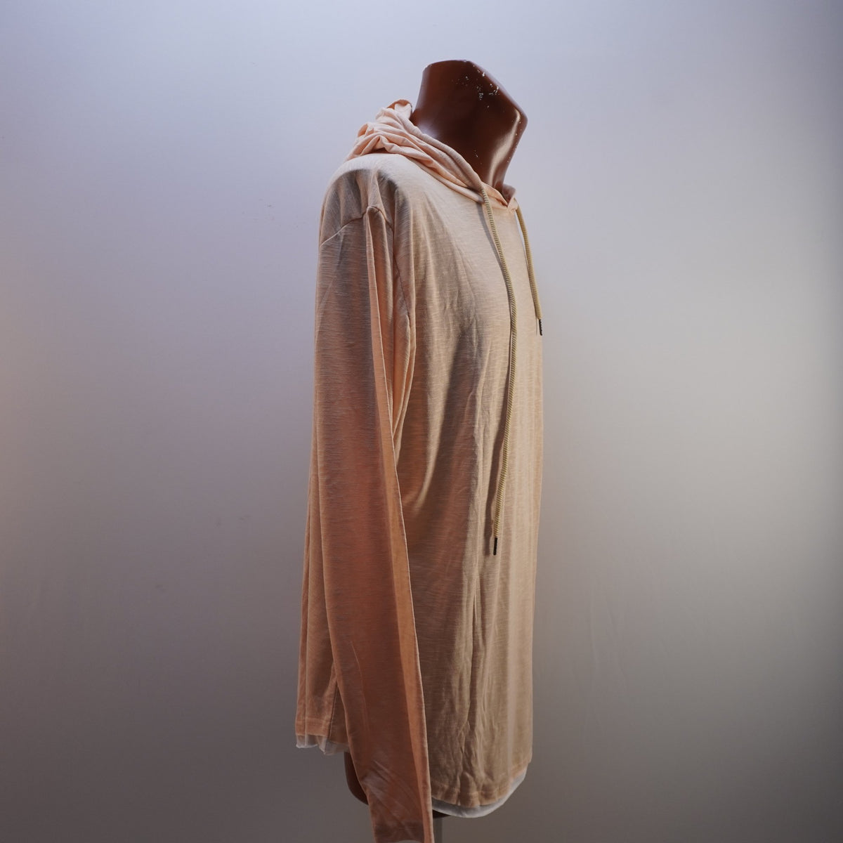 Sudadera con Capucha Siimhwrss para Hombre Usada - Beige, XXXL