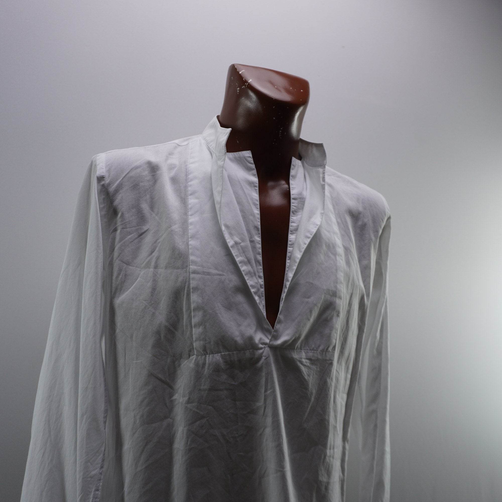 Camisa Henley Zara para Hombre Usada - Blanca, S