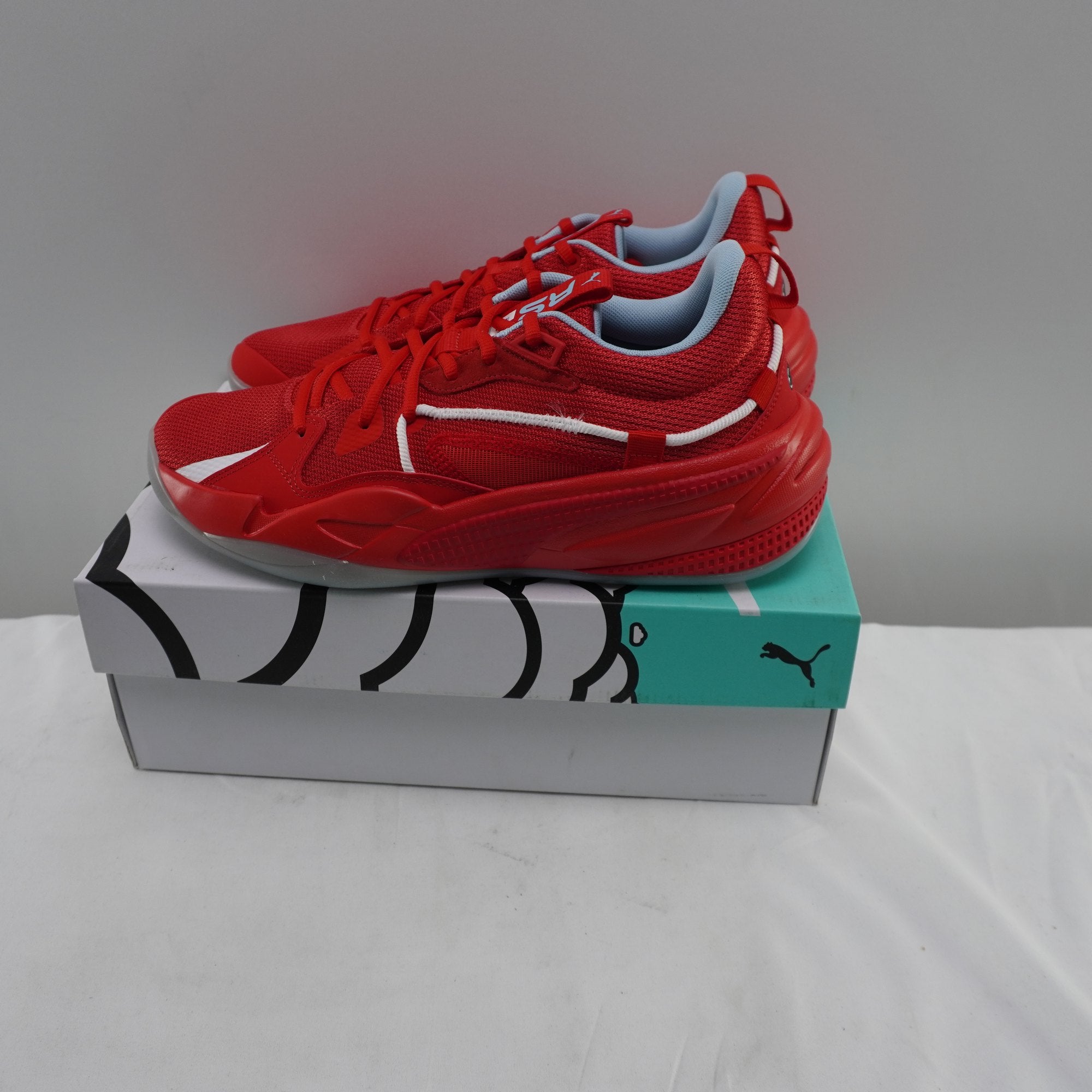 Zapatillas Puma para Hombre Usadas - Rojo, Talla 43