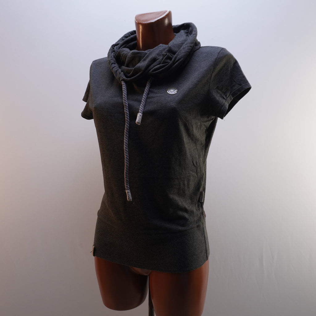 Camiseta Naketano para Mujer Usada - Gris, M