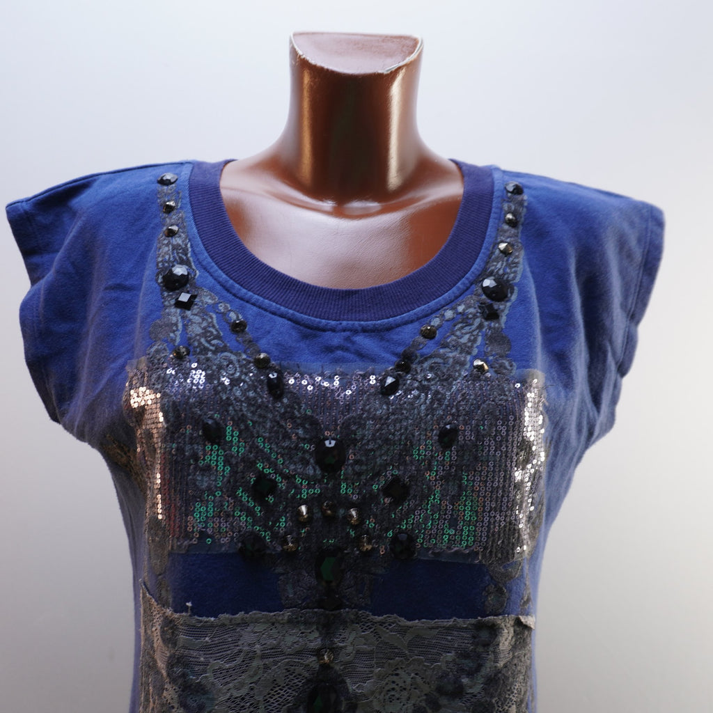 Chaleco Derhy para Mujer Usado - Azul, M