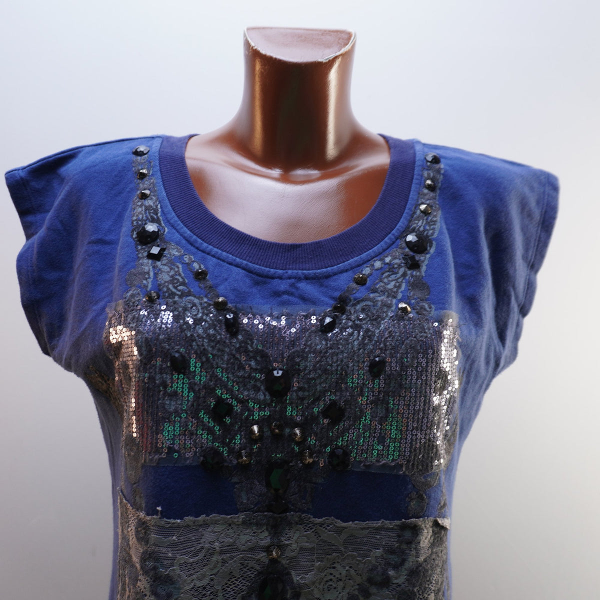 Chaleco Derhy para Mujer Usado - Azul, M