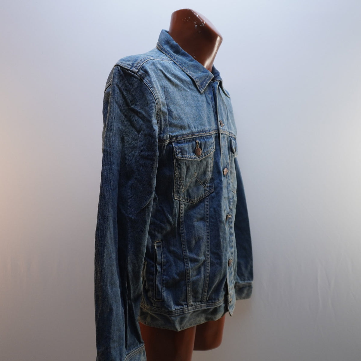 Cazadora Vaquera Wrangler para Hombre Usada - Azul, XL