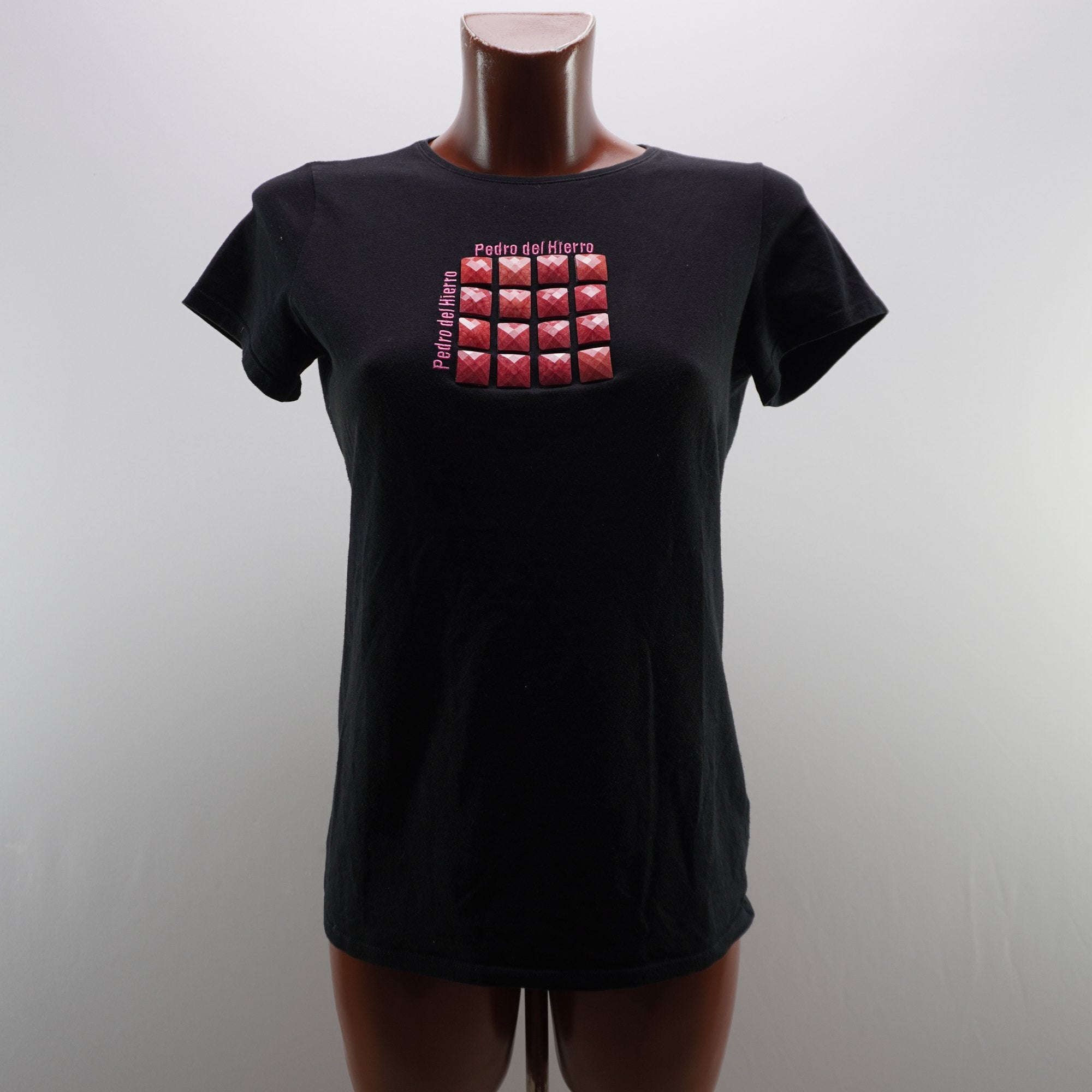 Camiseta Pedro del Hierro para Mujer Usada - Negra, M