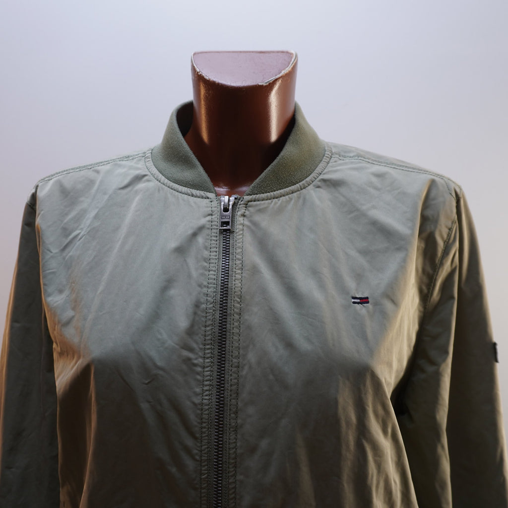 Chaqueta Bomber Tommy Hilfiger para Hombre Usada - Verde, L
