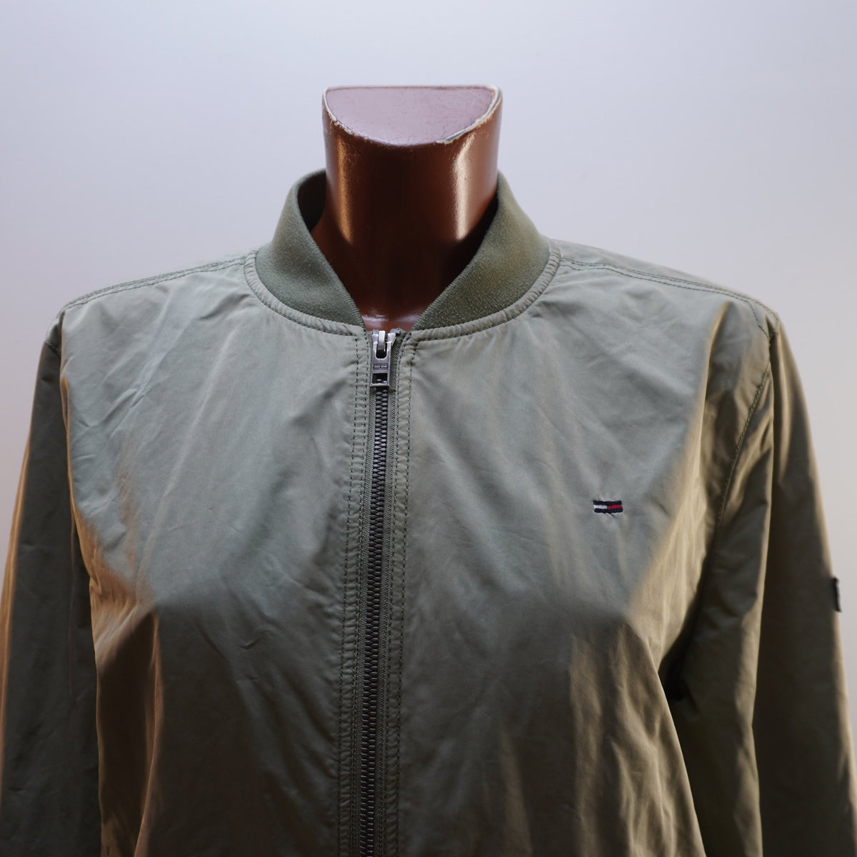 Chaqueta Bomber Tommy Hilfiger para Hombre Usada - Verde, L