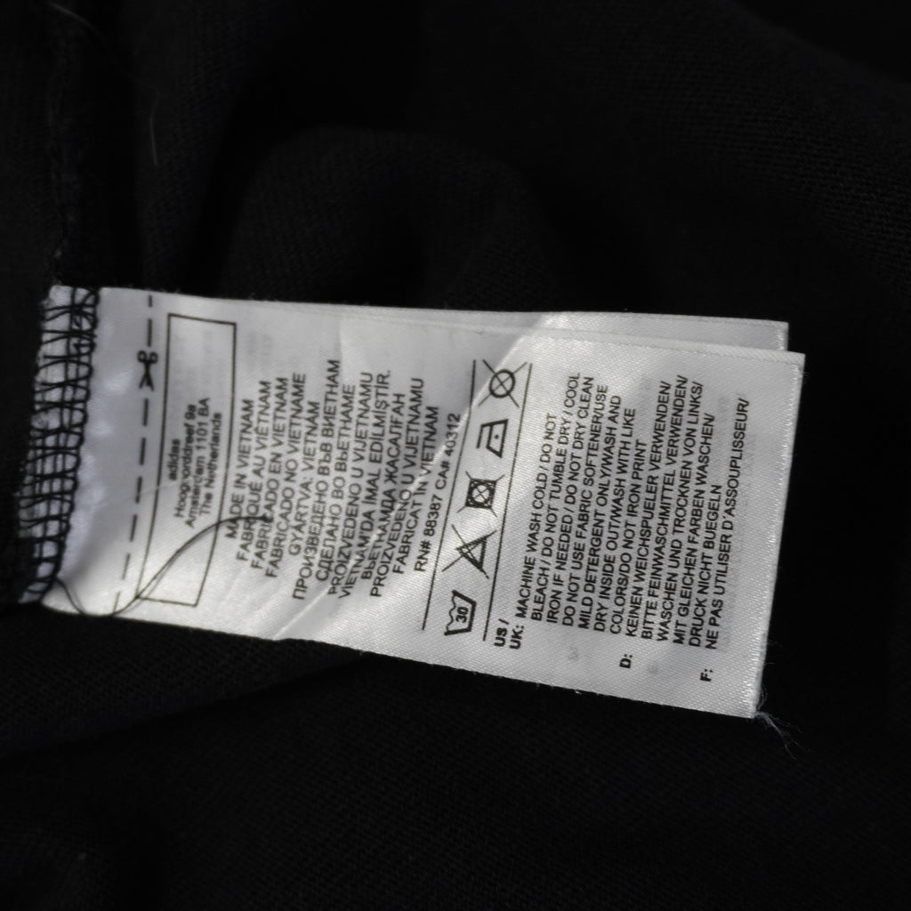 Camiseta de Manga Corta Adidas para Hombre Usada - Negra, S