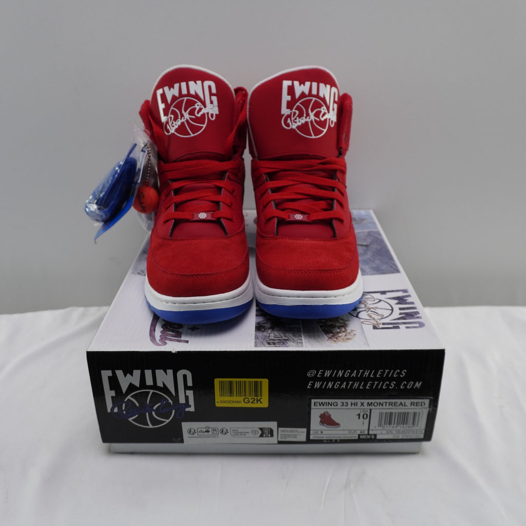 Zapatillas Patrick Ewing 33 para Hombre Usadas - Rojo, Talla 43