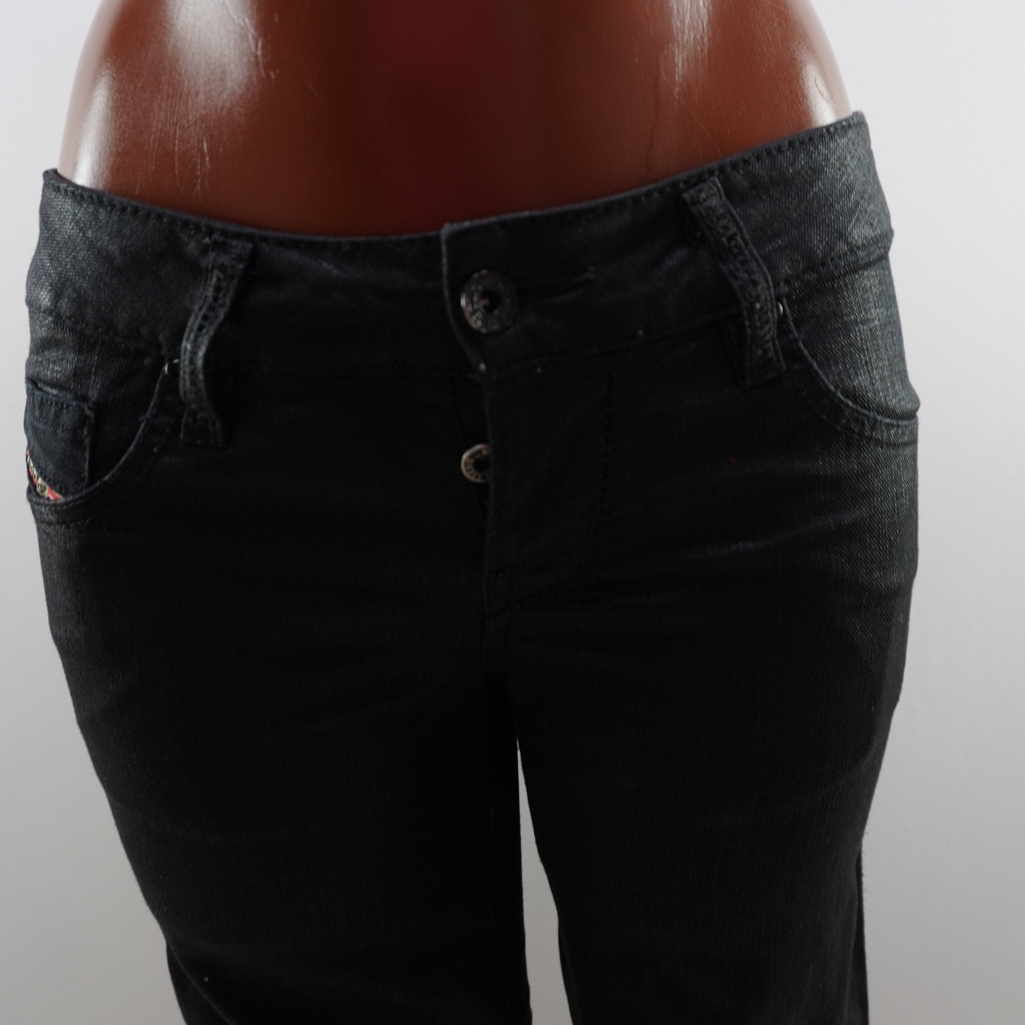 Vaqueros Diesel para Mujer Usados - Negro, S