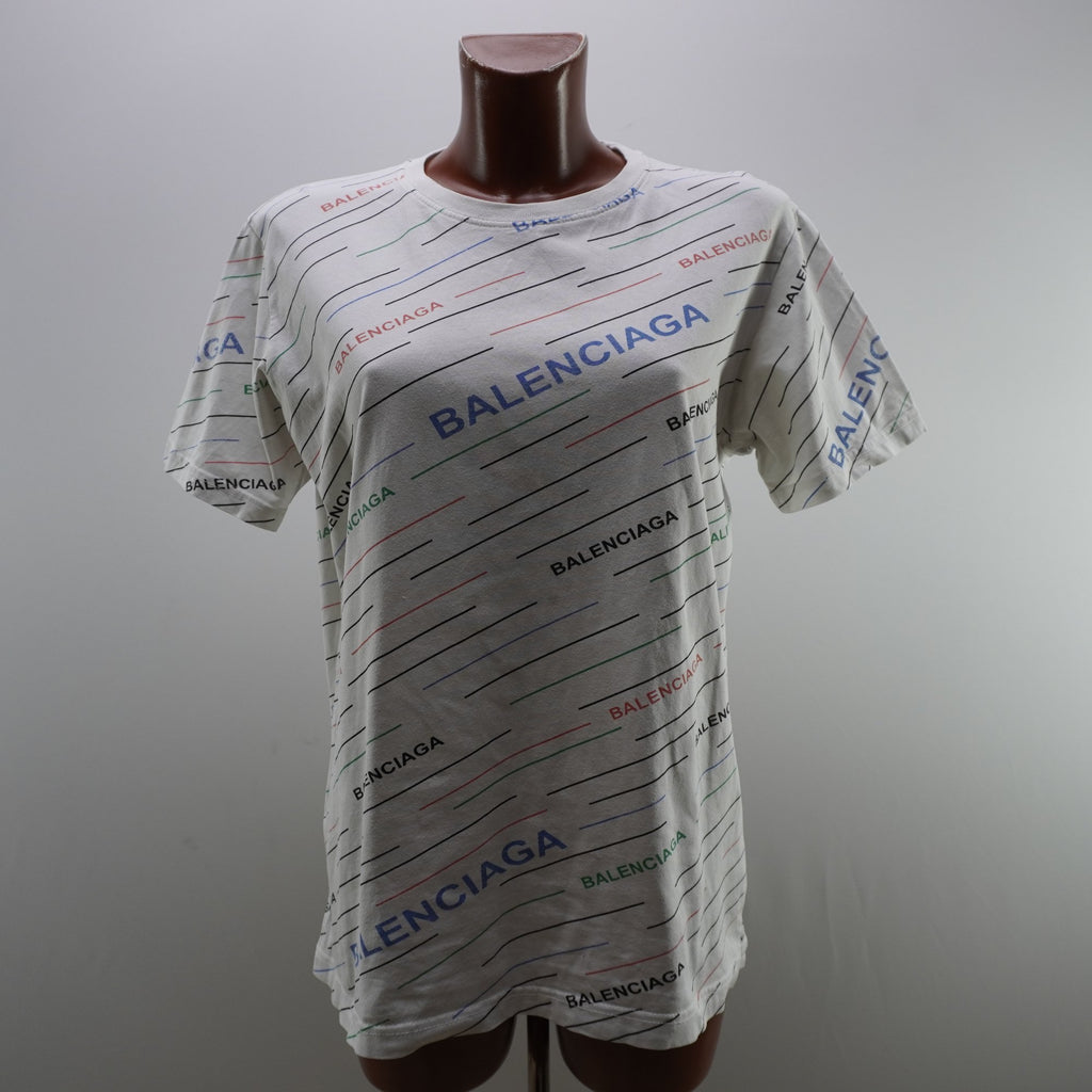 Camiseta Balenciaga para Mujer Usada - Blanca, XXL