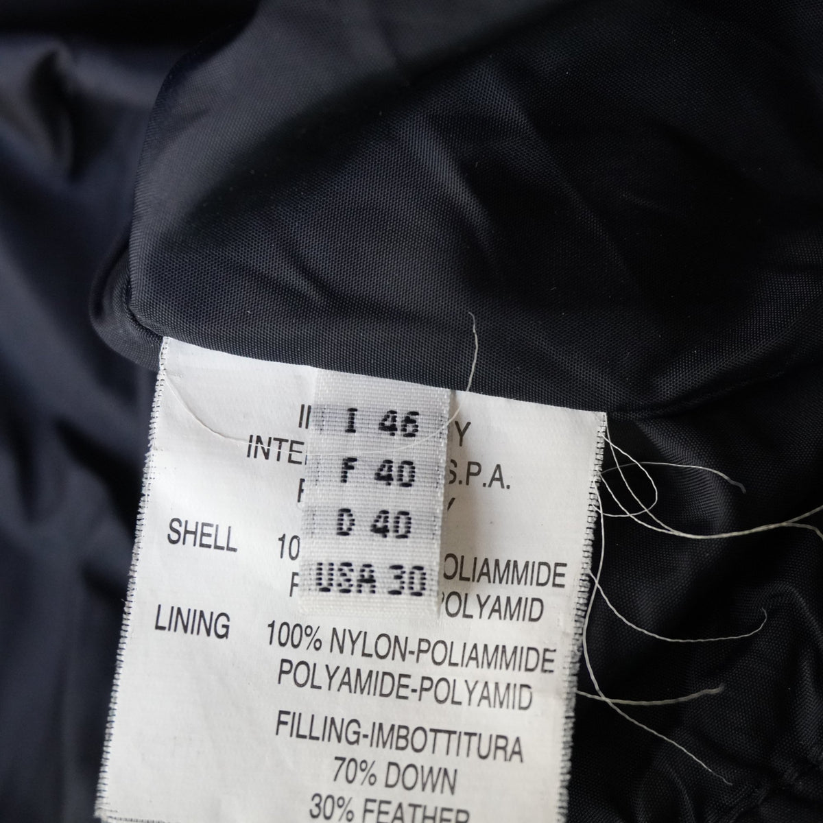 Parka Marithé + François Girbaud para Mujer Usada - Negra, L