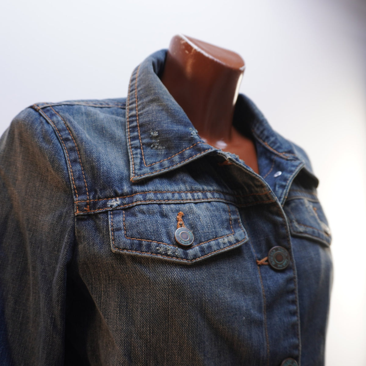 Cazadora Vaquera Calvin Klein para Mujer Usada - Azul, M