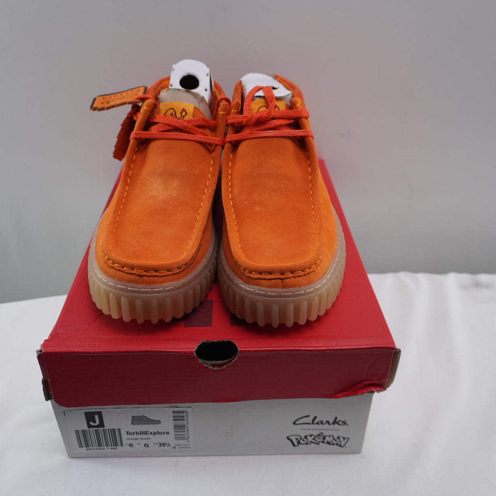 Zapatillas Clarks para Hombre Usadas - Naranja, 39.5