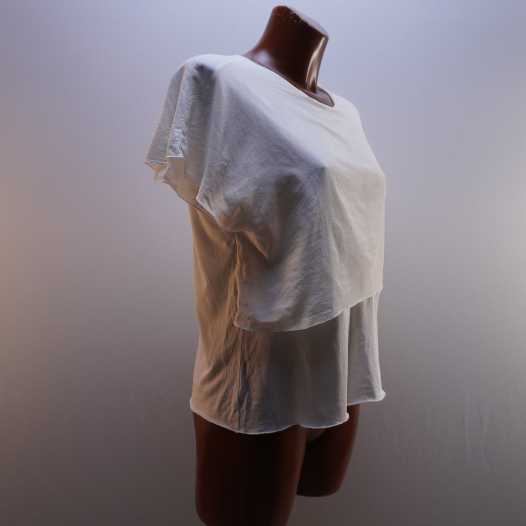 Camiseta Bimba y Lola para Mujer Usada - Blanca, S