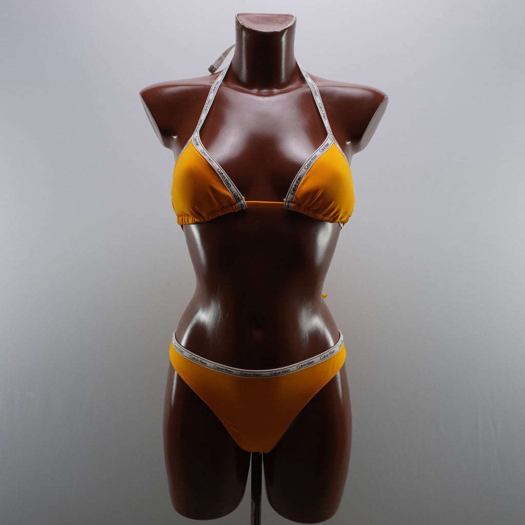 Vestido de Baño Calvin Klein para Mujeres Usado - Naranja, S