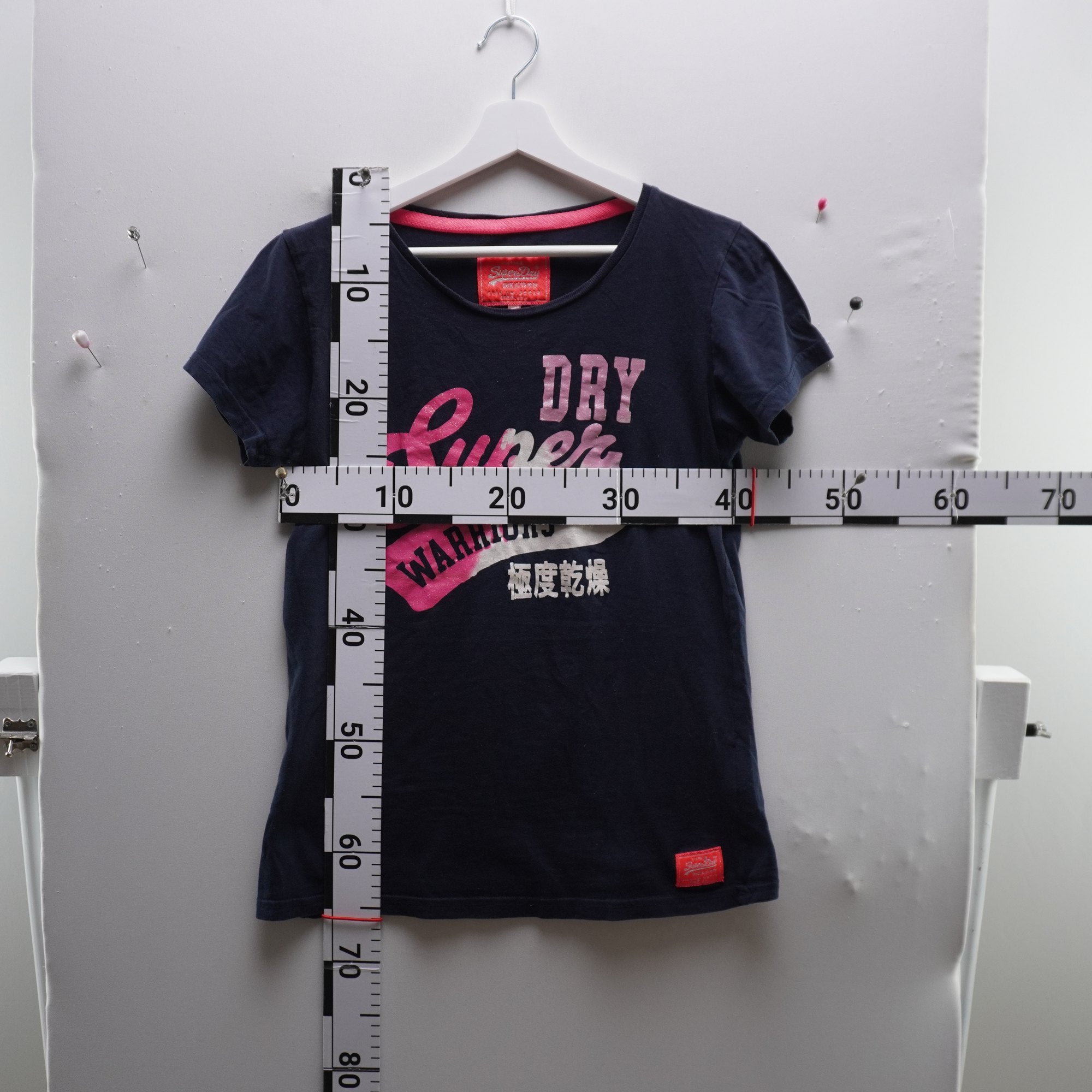 Camiseta Superdry para Mujer Usada - Azul Marino, M