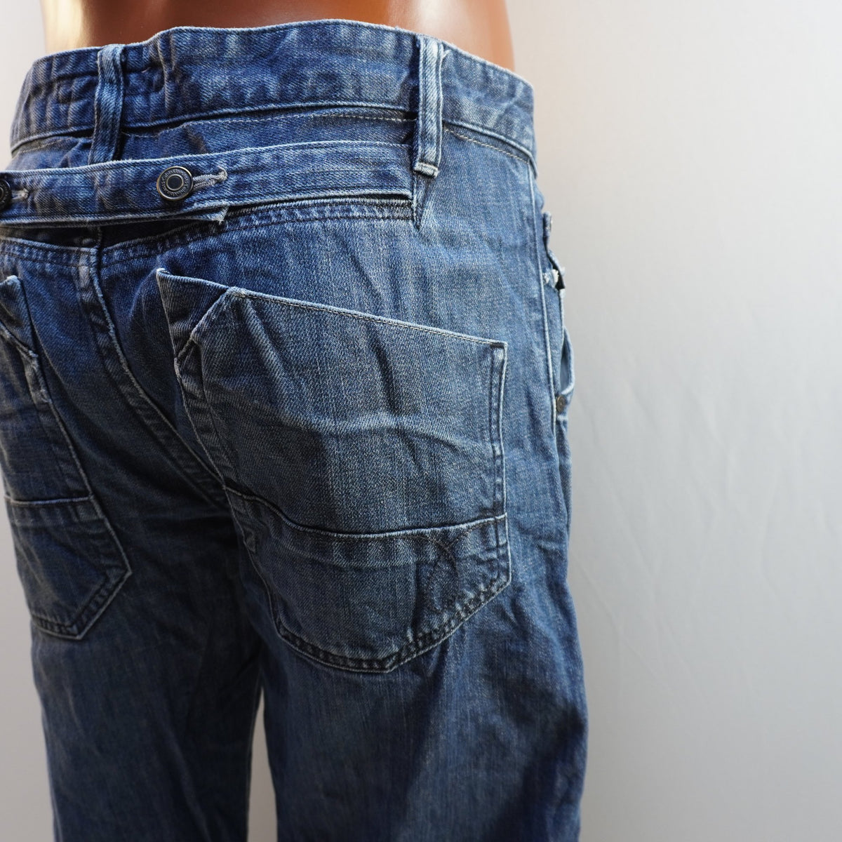 Vaqueros Calvin Klein para Hombre Usados - Azul, Mediano (M)
