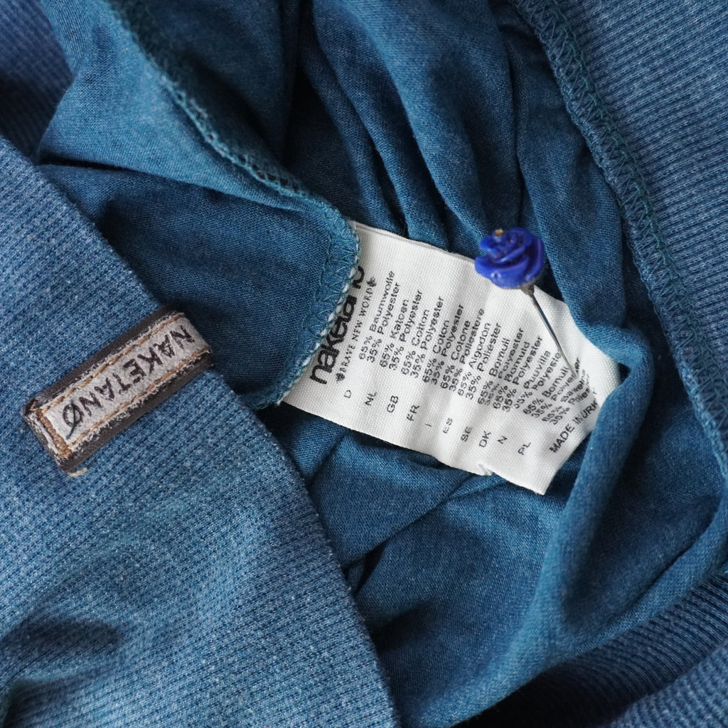 Camiseta Naketano para Mujer Usada - Azul, M