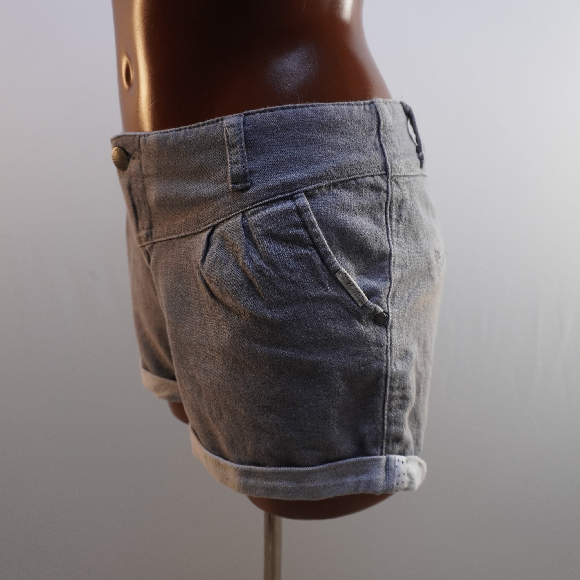 Pantalones Cortos Vaqueros Ragwer para Mujer Usados - Gris, M