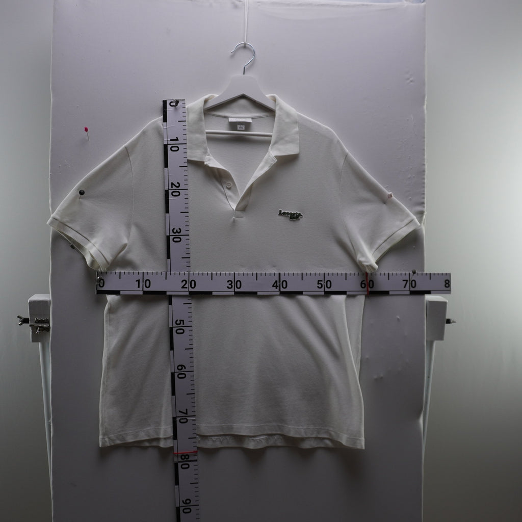 Camiseta Lacoste para Hombre Usada - Blanca, XXL