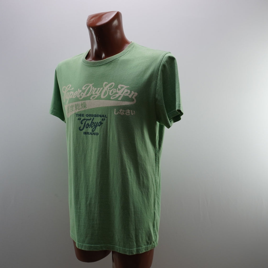 Camiseta Superdry para Hombre Usada - Verde, XL