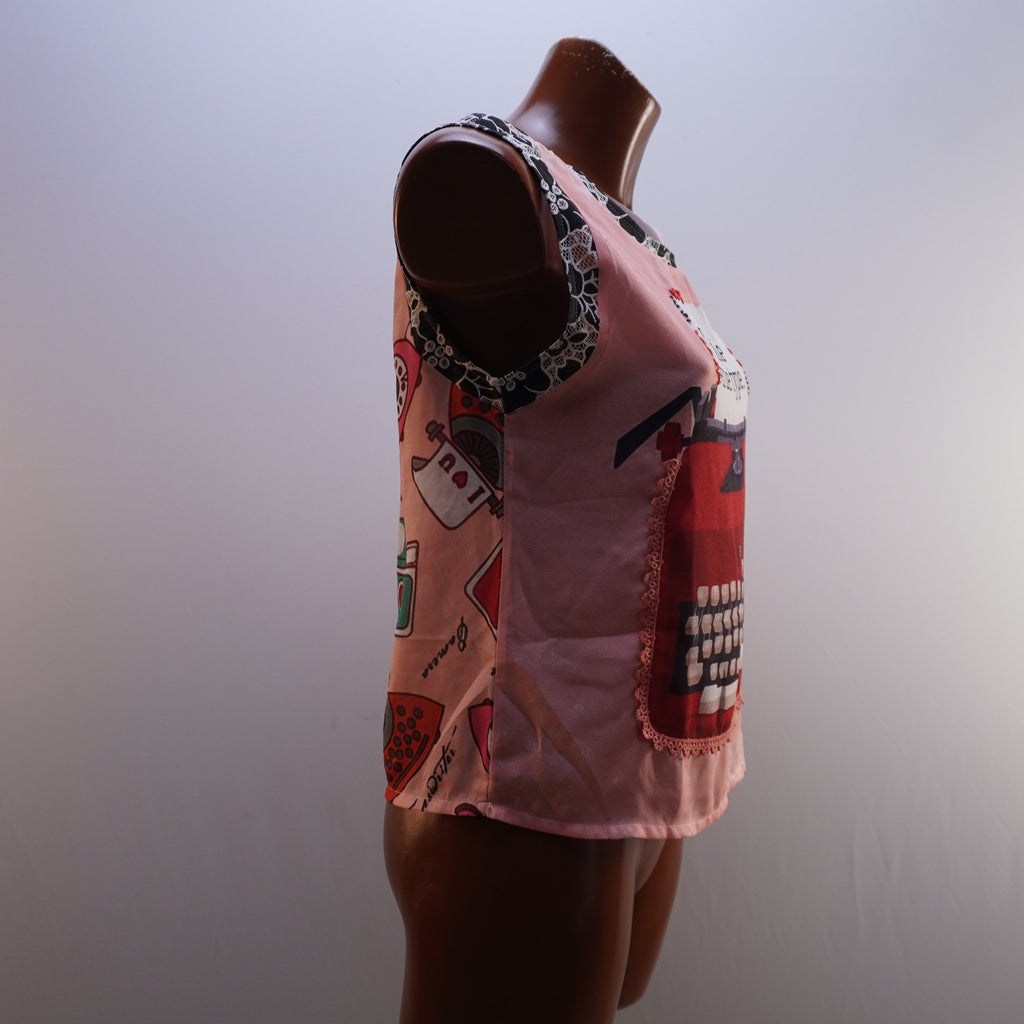 Camiseta sin Mangas Culito para Mujer Usada - Multicolor, XL