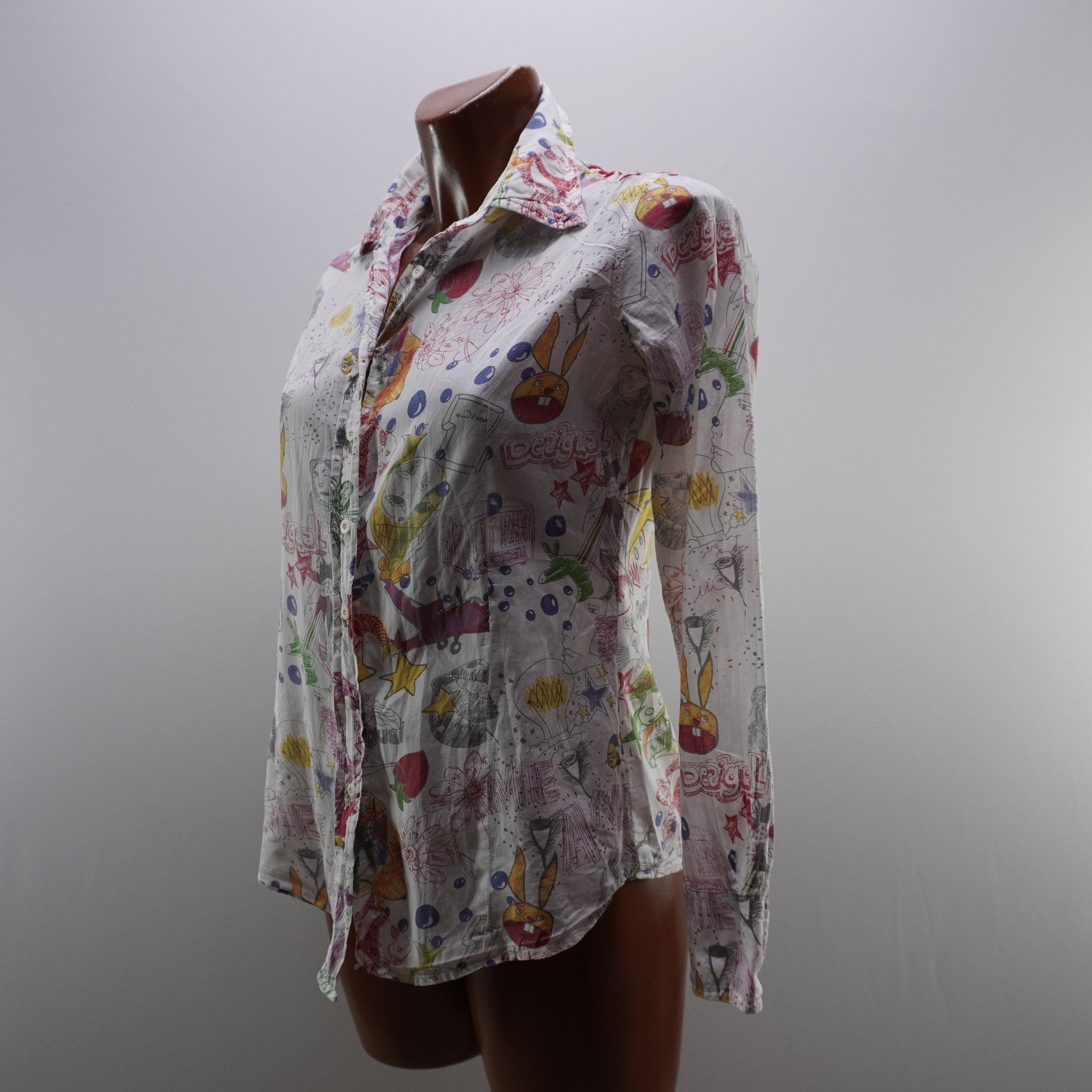 Camisa Desigual para Mujer Usada - Blanca, L