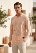 Sudadera con Capucha Siimhwrss para Hombre Usada - Beige, XXXL