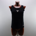 Camiseta de Manga Corta Jack Wolfskin para Mujer - Negro, M, Usada en Muy Buen Estado